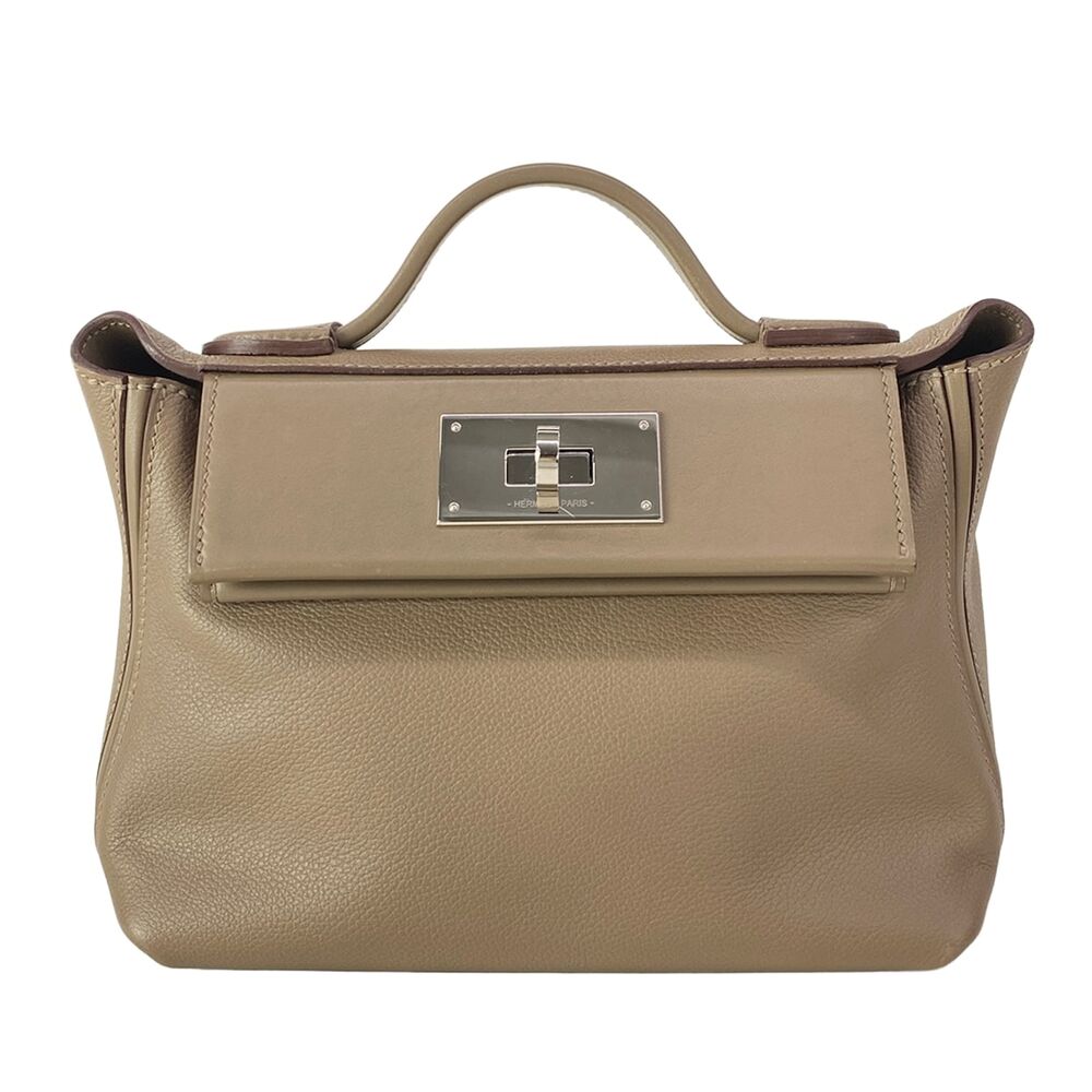 Hermès Sac 24/24 Van Cattle Mini 21 Handbag Evercolor Veau Swift